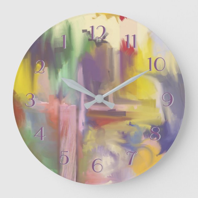 Ansluta design ta tid på tillbaka stor klocka (Framsida)