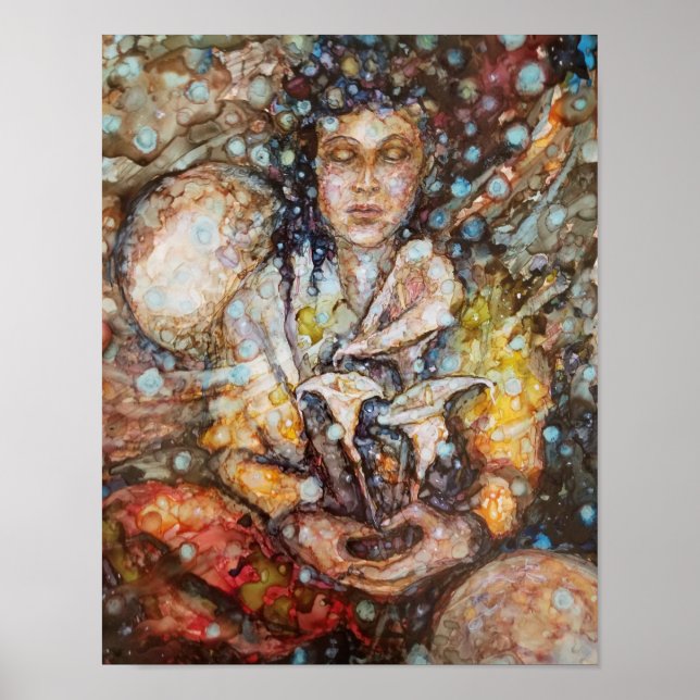 Ansluta till spritutskrift poster (Framsidan)