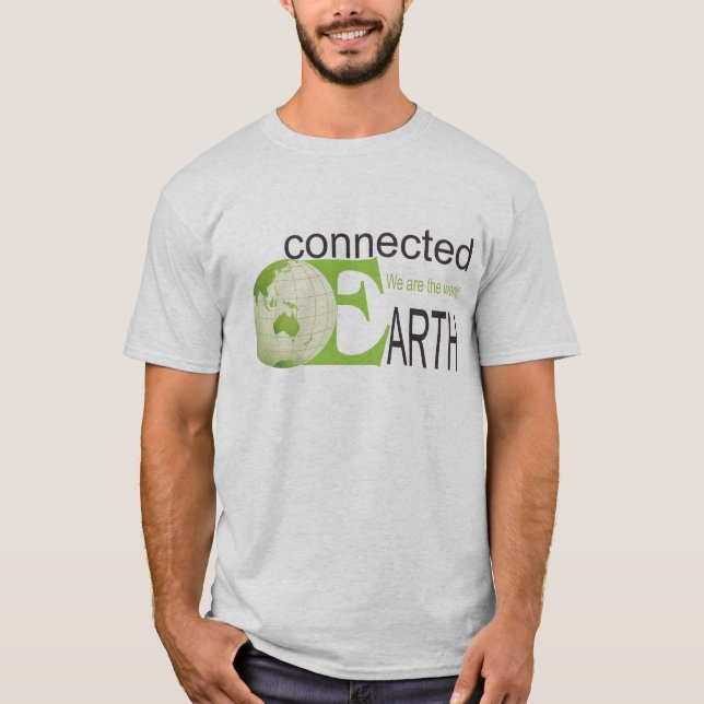 Ansluten jord tee shirt (Framsida)