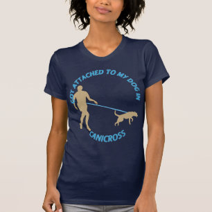 Ansluten till min Hund i Canicross T-shirt