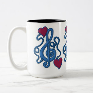Ansluten till Music Blue Note Mugg