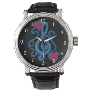 Ansluten till Music Blue Note Wrist 2 Armbandsur