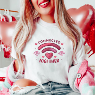 Ansluten tillsammans t shirt