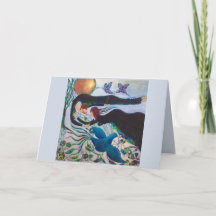 Anslutna Älskande Romantisk Whimsical Konst