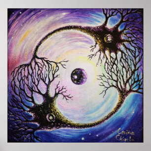 Anslutna neuroner poster