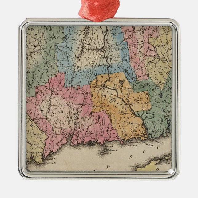 Anslutning 13 julgransprydnad metall (Framsidan)