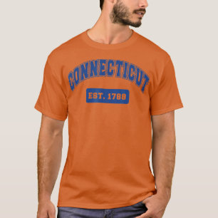 Anslutning 1788 Varsity Retro Stil T Shirt
