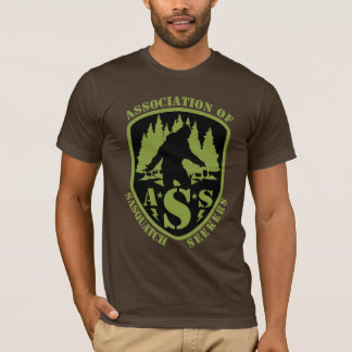 Anslutning av Sasquatch sökare T-shirt