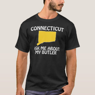 Anslutning - fråga mig om min Butler T-shirt