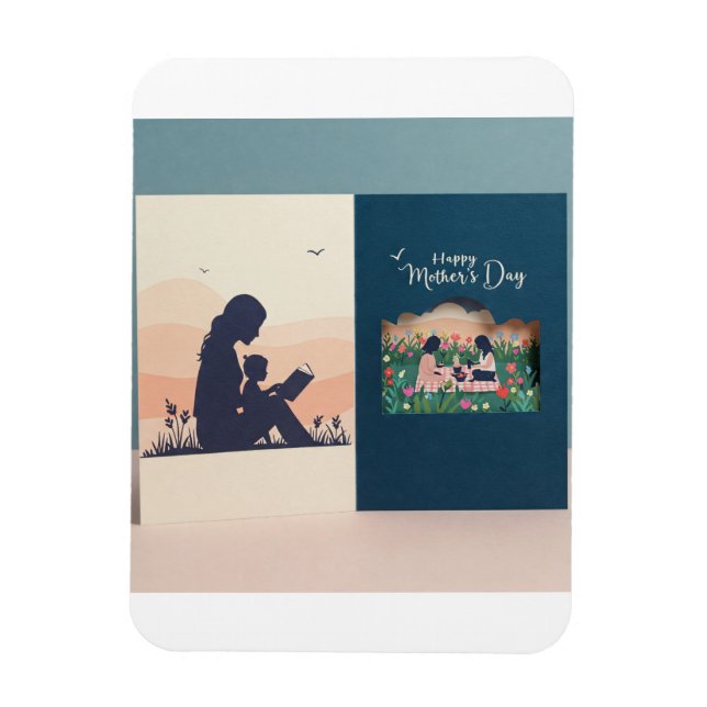 Anslutning till Mor och till barn Magnet (Vertikal)