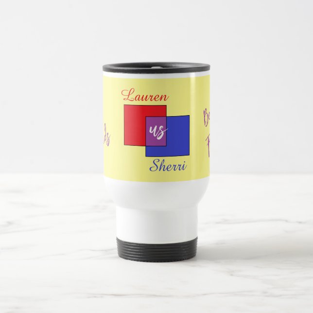 Anslutning till vänskap: resemugg (Center)