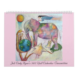 Anslutning Whimsical Art Calendar 2027 Kalender