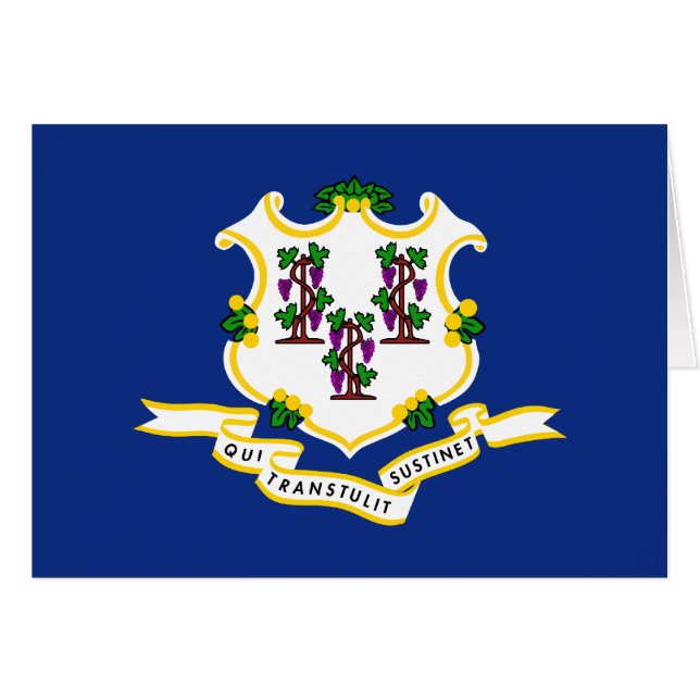 Anslutningens Flagga Hälsningskort (Framsidan Horizontal)