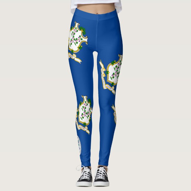 Anslutningslösning, flagga leggings (Framsida)