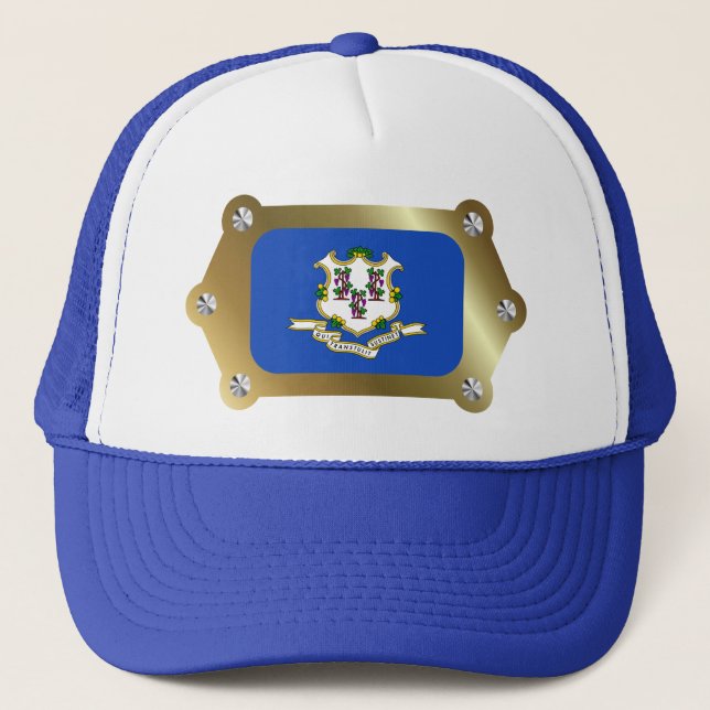 Anslutningsramens Flagga Hat Keps (Framsida)