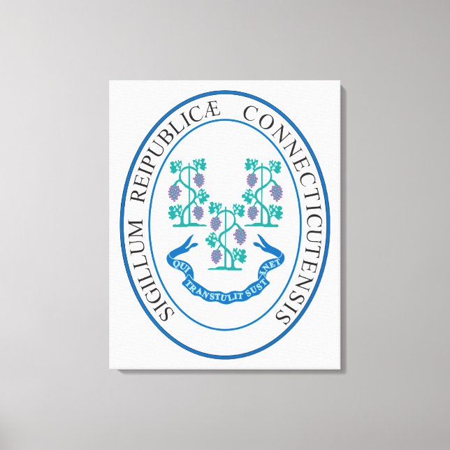 Anslutningssignatur Canvastryck (Framsida)