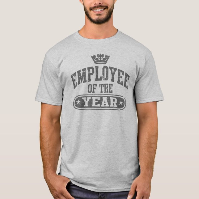 Anställd av året t-shirt (Framsida)