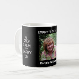 Anställd av årsutmärkelsedesignen vid den Janz Kaffemugg