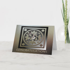 Anställd Elegant för 23-årsdagen Golden Kort