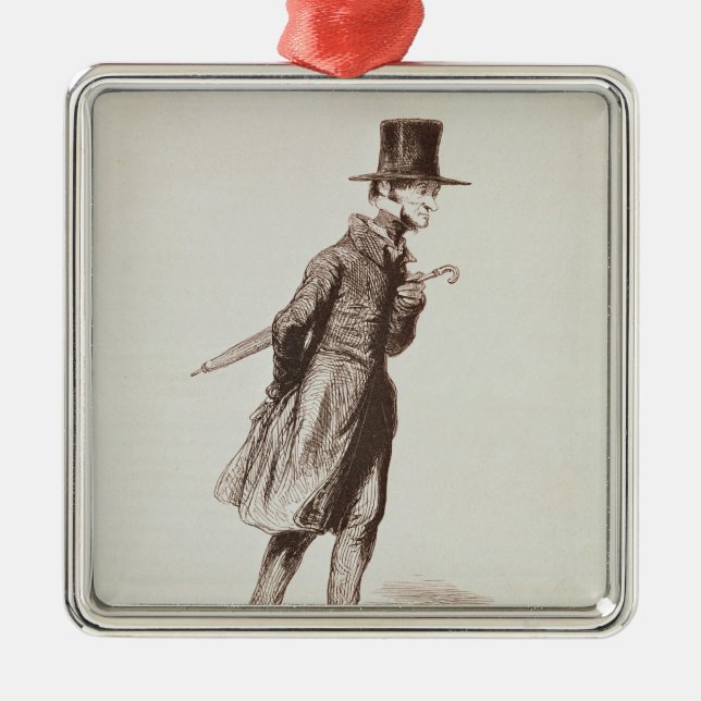 Anställd Julgransprydnad Metall (Framsidan)