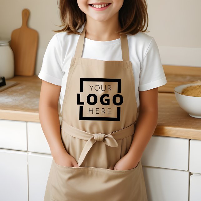 Anställd Logotyp för anpassningsbar Business Compa Barnförkläde (Skapare uppladdad)
