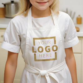 Anställd Logotyp för anpassningsbar Business Compa Barnförkläde