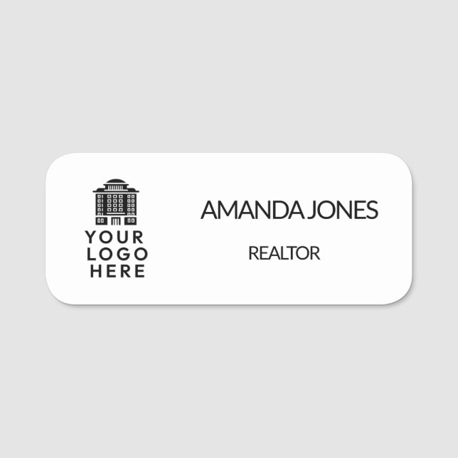 Anställd Logotyp Namnbricka (Framsida)