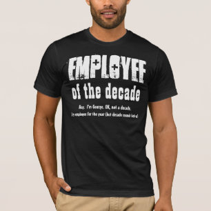 Anställd vid DECADE-medarbetarens avskrivning V09 Tee