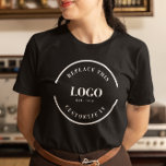 Anställda Anpassningsbar för Business logotyp Empl T Shirt<br><div class="desc">Ett snyggt och bekvämt sätt att representera ditt varumärke! Dessa anpassningsbarna svarta t-shirts med tre blandningar är designade för anställda, personal och företagsevenemang. De erbjuder ett elegant och professionell samtidigt som de är bekväma. Med din logotyp för företag skapar dessa garantier en känsla av enighet i ditt team samtidigt som...</div>