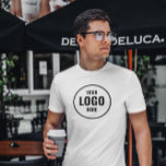 Anställda medarbetare för anpassningsbar Business  T Shirt<br><div class="desc">Anpassningsbar Business Logotyp Professionell Employee T-Shirt</div>