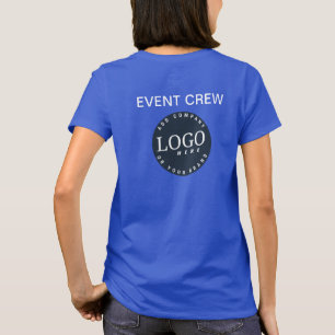 Anställda på din affärs- och Logotyp-webbplats T Shirt