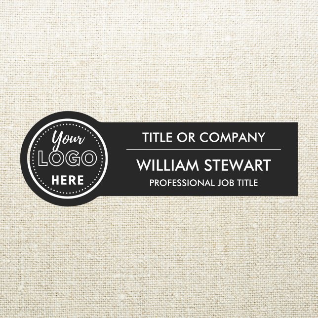 Anställda vid logotyp för professionell Anpassning Namnbricka (Skapare uppladdad)