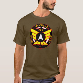 Anställdskjorta för område 51 tee shirt