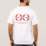 Anställningsföretag för Anpassningsbar för Logotyp T Shirt<br><div class="desc">Enkel vit affärsmall för anpassningsbar i modernt minimalistiskt stil med enkel uppdatering av mallen för företagets logotyp. Företagets logotyp på framsidan lämnas, logotyp och anpassningsbar på baksidan av stora företag. Designad med en banderoll för vågräts logotyp (2 560 x 1 440 px) kan du anpassa genom att ändra text och...</div>