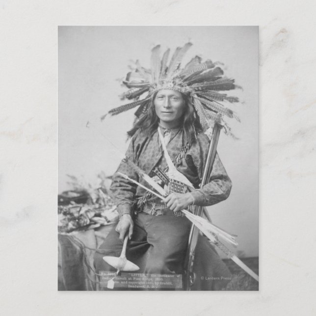 Anstiftare av den indiska revolten i Gräs Vykort (Framsida)