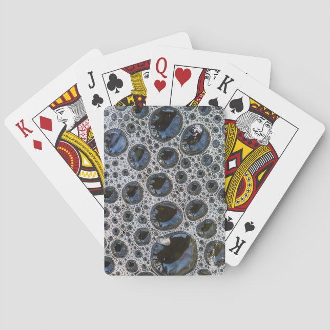 Anstrakt bubbla Mönster Casinokort (Baksidan)