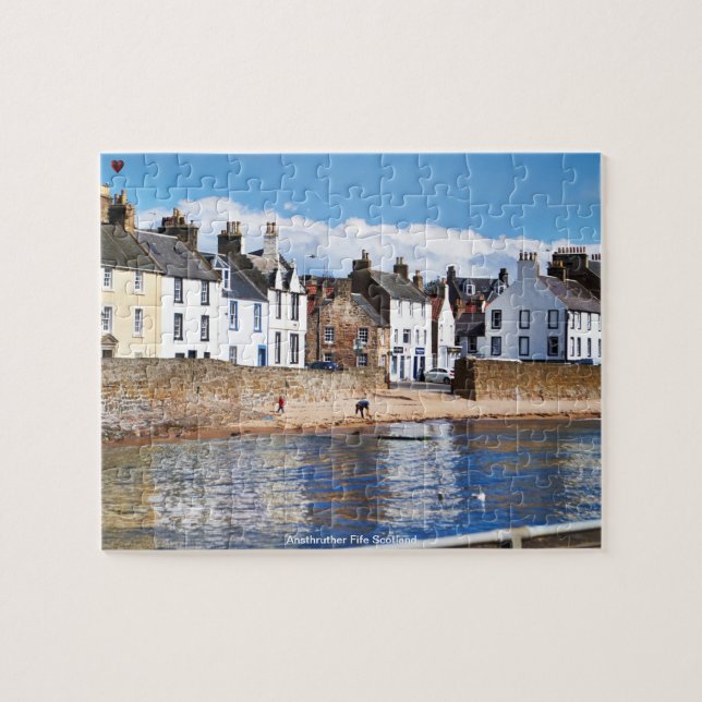Anstruther Fife Skottland Pussel (Horisontell)