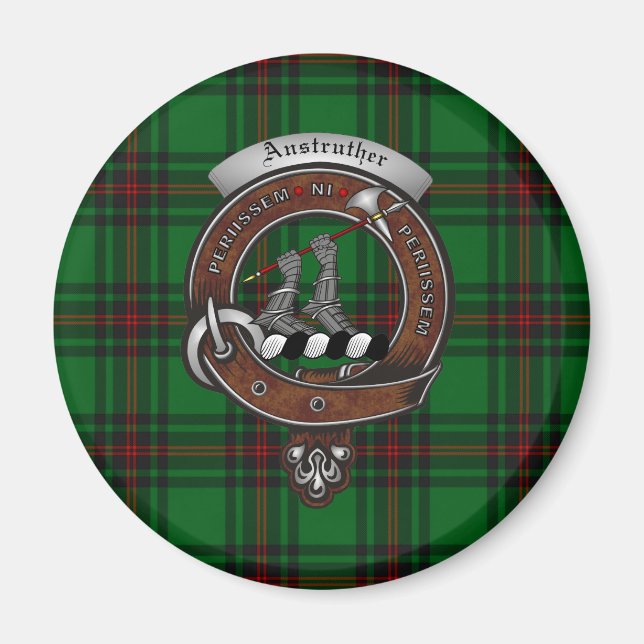 Anstruther Klan Badge Magnets Magnet (Framsidan)