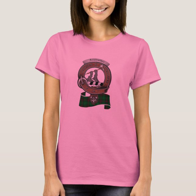 Anstruther Klan Badge Women's Tee Shirt (Framsida)