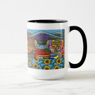 Anstrykningar av den Provence muggen Mugg