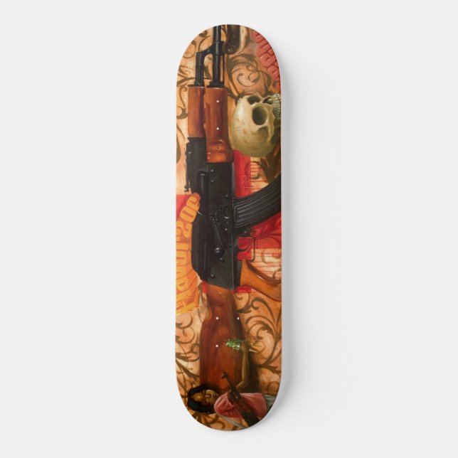 Anstrykningar av frihet skateboard bräda 20,5 cm (Framsida)