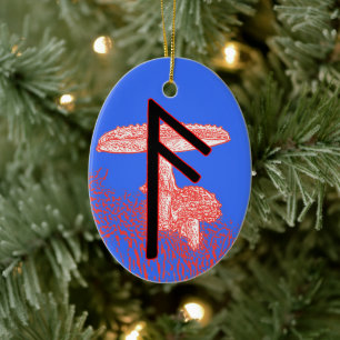 Ansuz Viking Rune Ornament - inspiration!