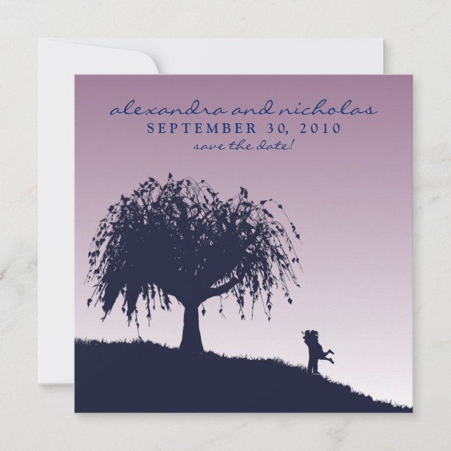 Ansvarig Embrace Spara datum meddelande: lila Spara Datumet (Framsida)