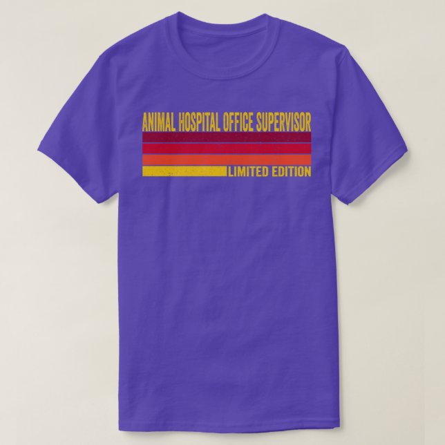 Ansvarig för djurhälsovårdsmyndigheten t shirt (Design framsida)