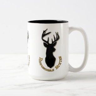 Ansvarig jägare Hjort Mönster Mugg