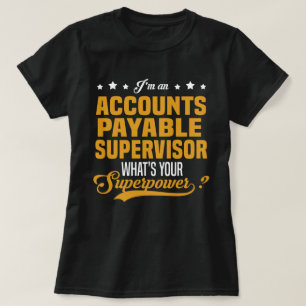 Ansvarig räkenskapsförare t shirt