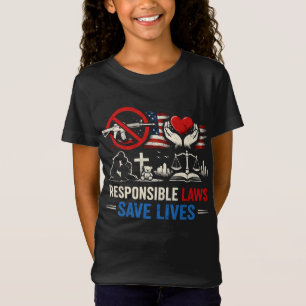 Ansvariga lagar räddar liv t shirt