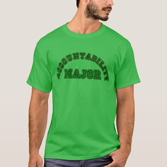 Ansvarsfull major t-shirt (Framsida)