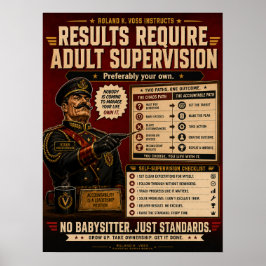 Ansvarskontor Poster | Roland K. Voss