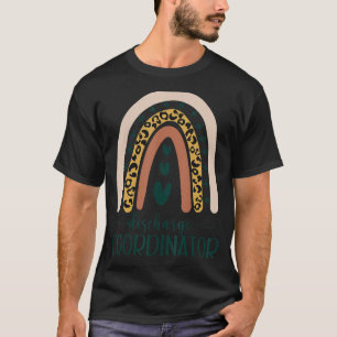 Ansvarssamordnare för sjukhus Leopard Rainb T Shirt